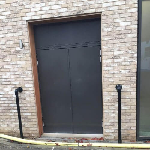 acoustic security doors